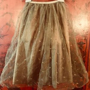 Firefly Chenille Skirt by Zara